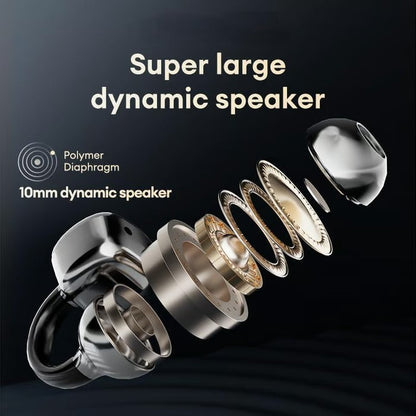 🔥2025 New Arrival - Ear Clip Style Bluetooth Translation Headset With Touch Screen
