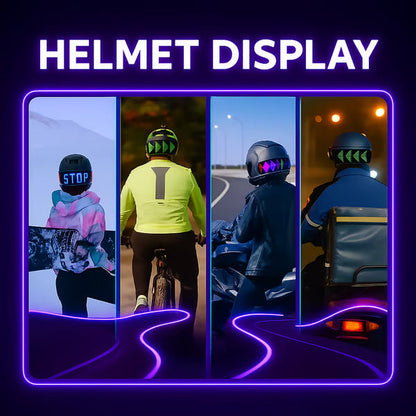 APP Display Helmet🏍️🆒