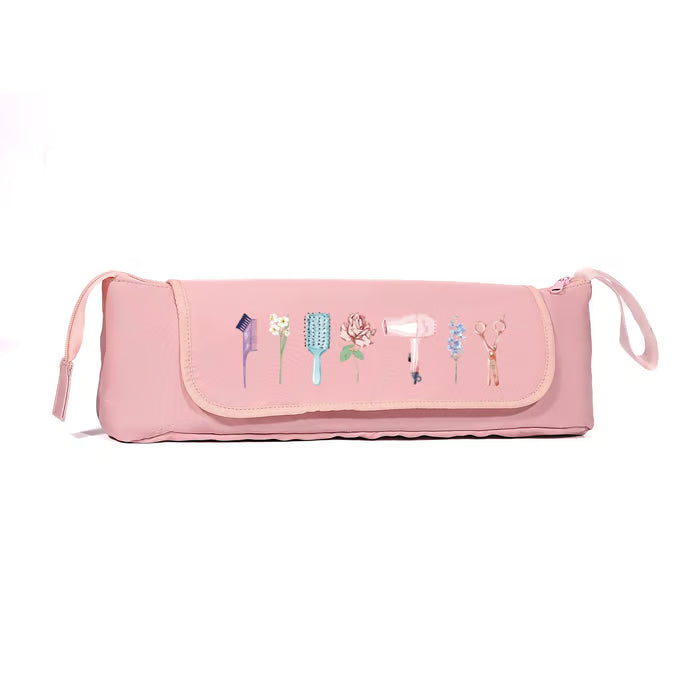 My Kit Where Tools Meet Blooms - Personalized Hair Tools Travel Bag
