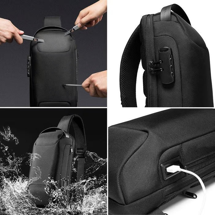 New Carbon Fiber Streamline Anti-Theft Sling Bag 🔥