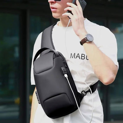 New Carbon Fiber Streamline Anti-Theft Sling Bag 🔥